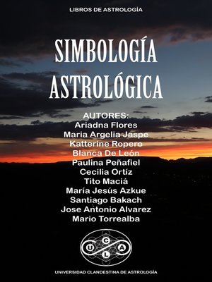 cover image of Simbología Astrológica